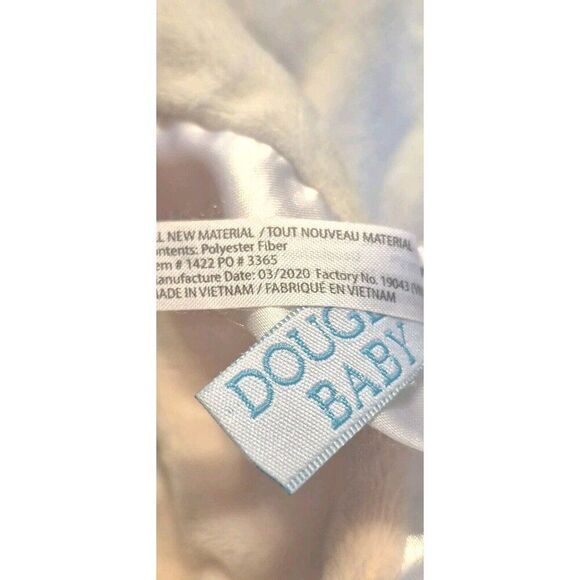 Douglas Elephant Plush Lil' Snuggle Baby Lovey Stuffed Animal Peach Pink 2017 - Picture 6 of 6